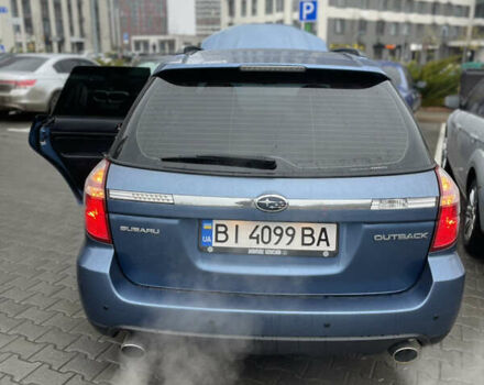 Синий Субару Аутбек, объемом двигателя 2.46 л и пробегом 128 тыс. км за 11400 $, фото 11 на Automoto.ua