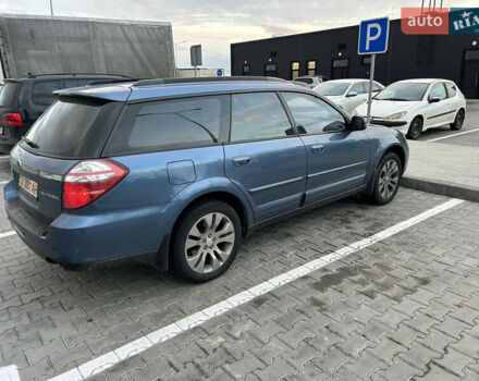 Синий Субару Аутбек, объемом двигателя 3 л и пробегом 263 тыс. км за 7800 $, фото 2 на Automoto.ua