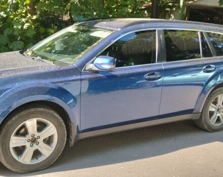 Синий Субару Аутбек, объемом двигателя 2.5 л и пробегом 320 тыс. км за 9500 $, фото 2 на Automoto.ua