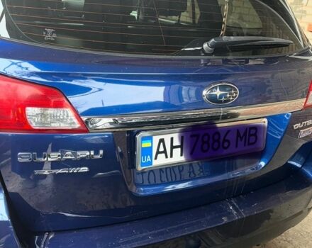 Синій Субару Аутбек, об'ємом двигуна 2 л та пробігом 300 тис. км за 9000 $, фото 2 на Automoto.ua