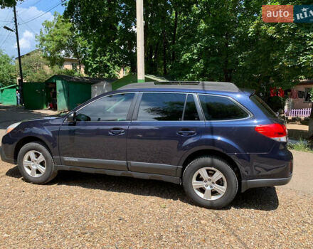 Синий Субару Аутбек, объемом двигателя 2.5 л и пробегом 208 тыс. км за 10900 $, фото 2 на Automoto.ua