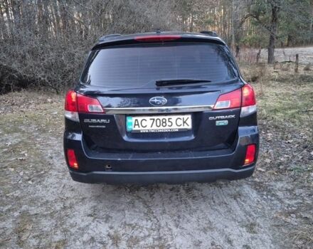 Синий Субару Аутбек, объемом двигателя 2.5 л и пробегом 255 тыс. км за 7500 $, фото 2 на Automoto.ua