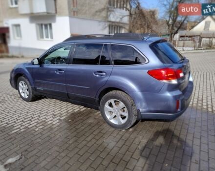 Синий Субару Аутбек, объемом двигателя 2.46 л и пробегом 137 тыс. км за 12000 $, фото 1 на Automoto.ua