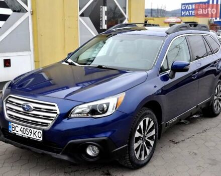 Синий Субару Аутбек, объемом двигателя 2.46 л и пробегом 168 тыс. км за 10999 $, фото 2 на Automoto.ua