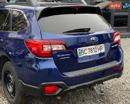 Синий Субару Аутбек, объемом двигателя 2.46 л и пробегом 205 тыс. км за 14700 $, фото 4 на Automoto.ua
