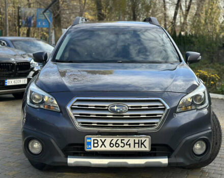 Синий Субару Аутбек, объемом двигателя 2.5 л и пробегом 212 тыс. км за 10500 $, фото 4 на Automoto.ua