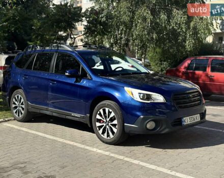 Синий Субару Аутбек, объемом двигателя 2.5 л и пробегом 266 тыс. км за 13050 $, фото 1 на Automoto.ua