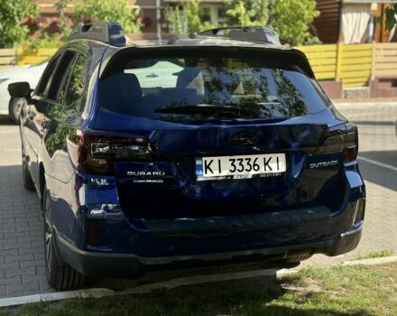 Синий Субару Аутбек, объемом двигателя 2.5 л и пробегом 266 тыс. км за 12500 $, фото 6 на Automoto.ua