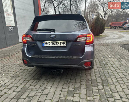 Синій Субару Аутбек, об'ємом двигуна 2.46 л та пробігом 157 тис. км за 15700 $, фото 7 на Automoto.ua