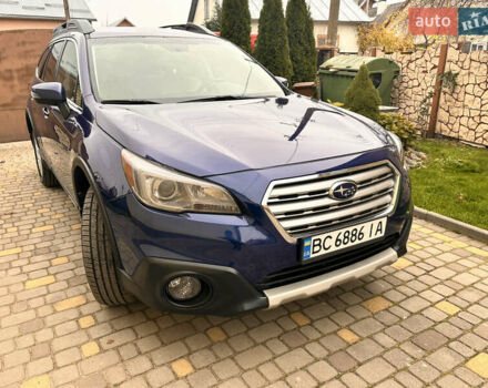 Синий Субару Аутбек, объемом двигателя 2.46 л и пробегом 120 тыс. км за 14900 $, фото 6 на Automoto.ua