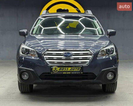 Синій Субару Аутбек, об'ємом двигуна 2.5 л та пробігом 114 тис. км за 16700 $, фото 1 на Automoto.ua