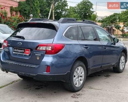 Синій Субару Аутбек, об'ємом двигуна 2.5 л та пробігом 84 тис. км за 16290 $, фото 9 на Automoto.ua