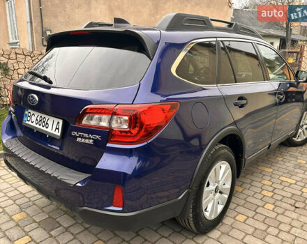 Синий Субару Аутбек, объемом двигателя 2.46 л и пробегом 120 тыс. км за 14900 $, фото 14 на Automoto.ua