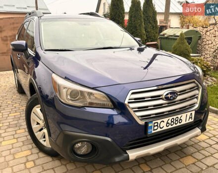 Синій Субару Аутбек, об'ємом двигуна 2.46 л та пробігом 125 тис. км за 14700 $, фото 2 на Automoto.ua