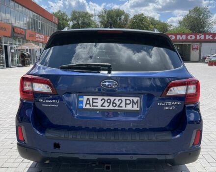 Синий Субару Аутбек, объемом двигателя 3.6 л и пробегом 3 тыс. км за 16000 $, фото 4 на Automoto.ua