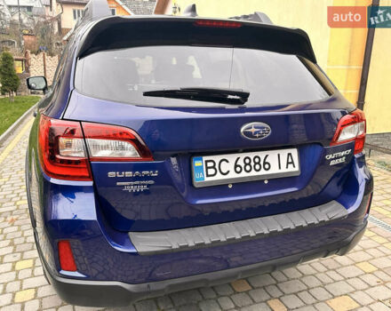 Синій Субару Аутбек, об'ємом двигуна 2.46 л та пробігом 125 тис. км за 14700 $, фото 7 на Automoto.ua