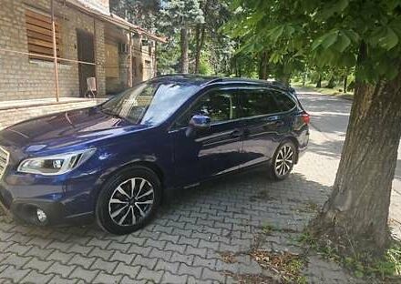 Синий Субару Аутбек, объемом двигателя 2 л и пробегом 258 тыс. км за 15000 $, фото 3 на Automoto.ua