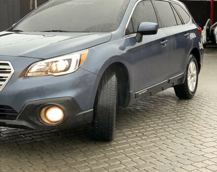 Синий Субару Аутбек, объемом двигателя 2.46 л и пробегом 174 тыс. км за 12900 $, фото 2 на Automoto.ua