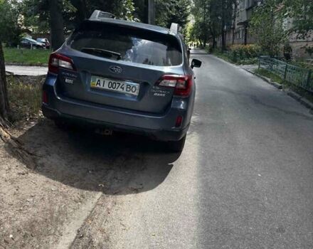 Синий Субару Аутбек, объемом двигателя 2.5 л и пробегом 215 тыс. км за 14000 $, фото 8 на Automoto.ua