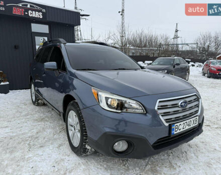 Синий Субару Аутбек, объемом двигателя 2.5 л и пробегом 176 тыс. км за 12900 $, фото 6 на Automoto.ua