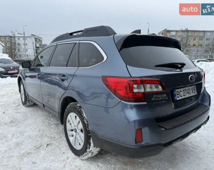 Синий Субару Аутбек, объемом двигателя 2.5 л и пробегом 176 тыс. км за 12900 $, фото 1 на Automoto.ua