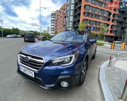 Синий Субару Аутбек, объемом двигателя 2.5 л и пробегом 119 тыс. км за 21500 $, фото 3 на Automoto.ua