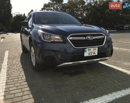 Синий Субару Аутбек, объемом двигателя 2.5 л и пробегом 45 тыс. км за 20000 $, фото 1 на Automoto.ua
