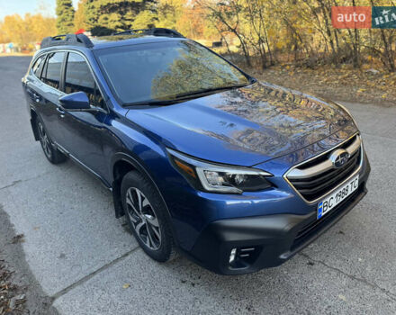 Синій Субару Аутбек, об'ємом двигуна 2.5 л та пробігом 50 тис. км за 23000 $, фото 1 на Automoto.ua