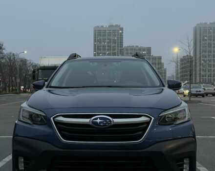 Синій Субару Аутбек, об'ємом двигуна 2.46 л та пробігом 43 тис. км за 23000 $, фото 1 на Automoto.ua