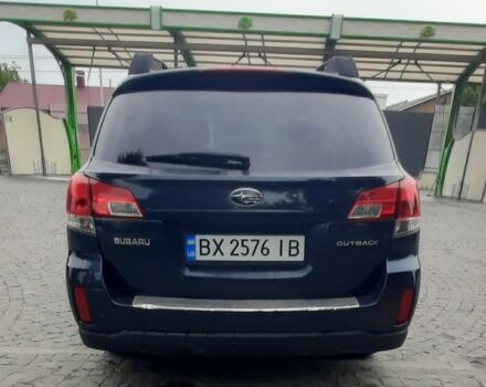 Синий Субару Аутбек, объемом двигателя 2.5 л и пробегом 256 тыс. км за 8600 $, фото 5 на Automoto.ua