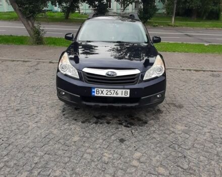 Синий Субару Аутбек, объемом двигателя 2.5 л и пробегом 256 тыс. км за 8600 $, фото 2 на Automoto.ua