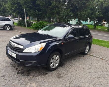 Синий Субару Аутбек, объемом двигателя 2.5 л и пробегом 256 тыс. км за 8600 $, фото 1 на Automoto.ua