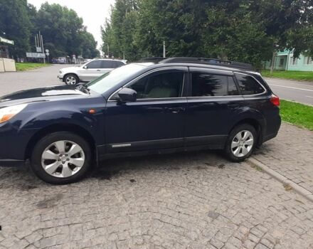 Синий Субару Аутбек, объемом двигателя 2.5 л и пробегом 256 тыс. км за 8600 $, фото 3 на Automoto.ua