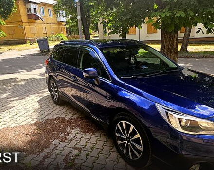 Синій Субару Аутбек, об'ємом двигуна 2 л та пробігом 258 тис. км за 15500 $, фото 1 на Automoto.ua