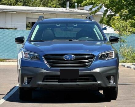Синий Субару Аутбек, объемом двигателя 2.4 л и пробегом 28 тыс. км за 12400 $, фото 1 на Automoto.ua
