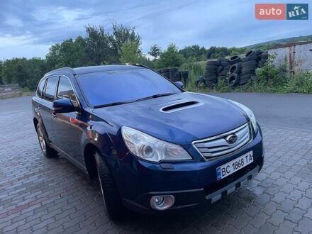 Синій Субару Аутбек, об'ємом двигуна 2 л та пробігом 271 тис. км за 8888 $, фото 1 на Automoto.ua