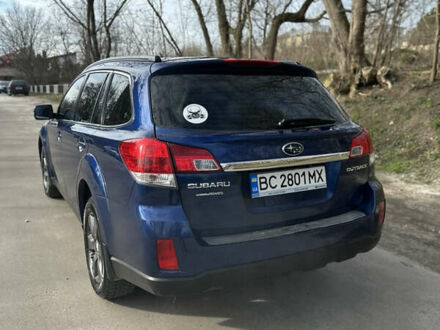 Синий Субару Аутбек, объемом двигателя 2.46 л и пробегом 270 тыс. км за 8500 $, фото 1 на Automoto.ua