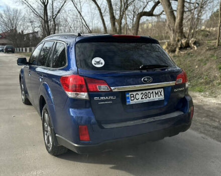 Синій Субару Аутбек, об'ємом двигуна 2.46 л та пробігом 270 тис. км за 8500 $, фото 1 на Automoto.ua