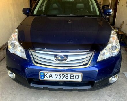 Синий Субару Аутбек, объемом двигателя 2.5 л и пробегом 200 тыс. км за 8500 $, фото 1 на Automoto.ua
