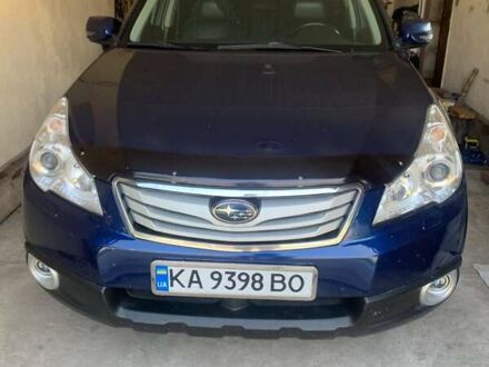 Субару Аутбек 2011 в Киеве на Automoto.ua Синий Субару Аутбек, объемом двигателя 2.46 л и пробегом 195 тыс. км за 10000 $, фото 1 на Automoto.ua
