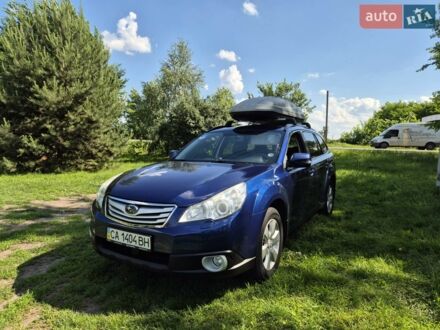 Синій Субару Аутбек, об'ємом двигуна 2.46 л та пробігом 295 тис. км за 9100 $, фото 1 на Automoto.ua