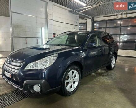 Синій Субару Аутбек, об'ємом двигуна 2 л та пробігом 194 тис. км за 9900 $, фото 1 на Automoto.ua