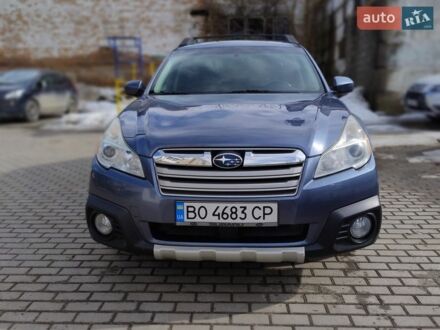 Синий Субару Аутбек, объемом двигателя 2.46 л и пробегом 137 тыс. км за 12000 $, фото 1 на Automoto.ua