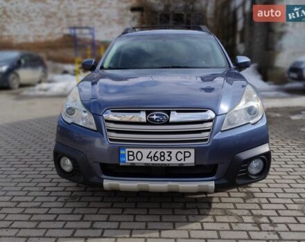 Синий Субару Аутбек, объемом двигателя 2.46 л и пробегом 137 тыс. км за 12000 $, фото 1 на Automoto.ua