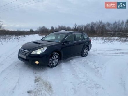 Синій Субару Аутбек, об'ємом двигуна 2 л та пробігом 267 тис. км за 9300 $, фото 1 на Automoto.ua