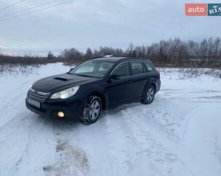 Синій Субару Аутбек, об'ємом двигуна 2 л та пробігом 267 тис. км за 9300 $, фото 1 на Automoto.ua