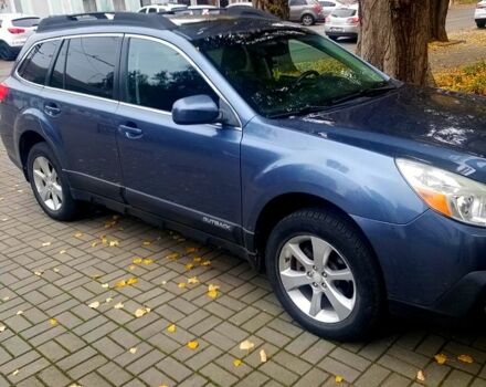 Синий Субару Аутбек, объемом двигателя 2.5 л и пробегом 205 тыс. км за 9900 $, фото 1 на Automoto.ua