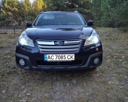 Синий Субару Аутбек, объемом двигателя 2.5 л и пробегом 255 тыс. км за 7500 $, фото 1 на Automoto.ua