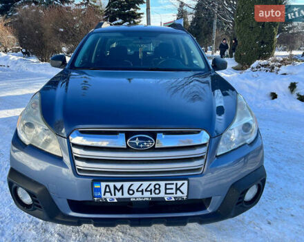 Синій Субару Аутбек, об'ємом двигуна 2.46 л та пробігом 199 тис. км за 11500 $, фото 1 на Automoto.ua