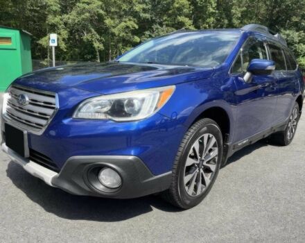 Синий Субару Аутбек, объемом двигателя 2.5 л и пробегом 75 тыс. км за 4000 $, фото 1 на Automoto.ua